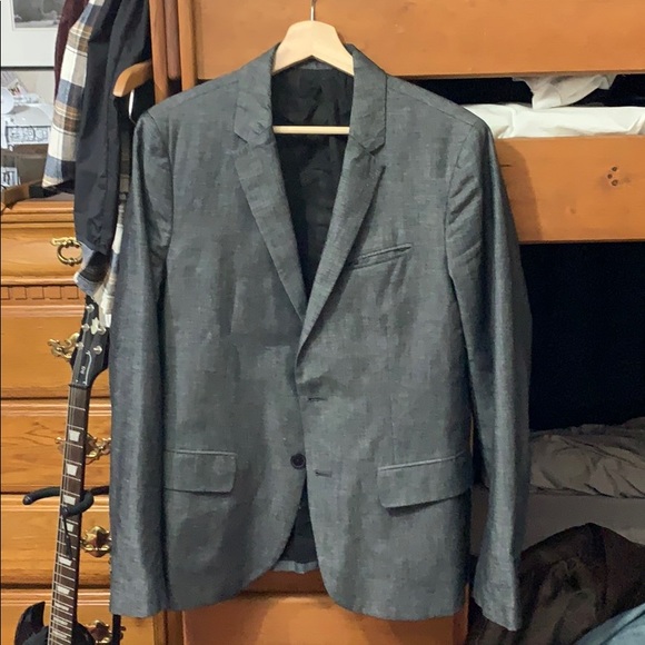 Kenneth Cole Reaction Other - 40S Kenneth Cole Charcoal linen sportcoat
